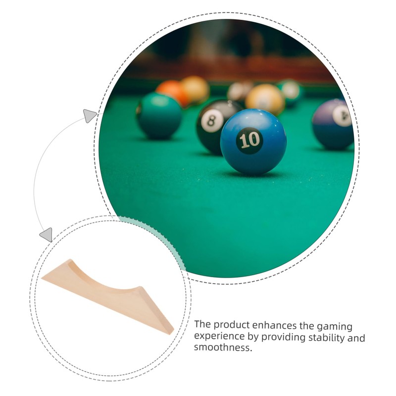 BIUDECO Billiard Tablecloth Fixing Block Wood Strip for Pool Table