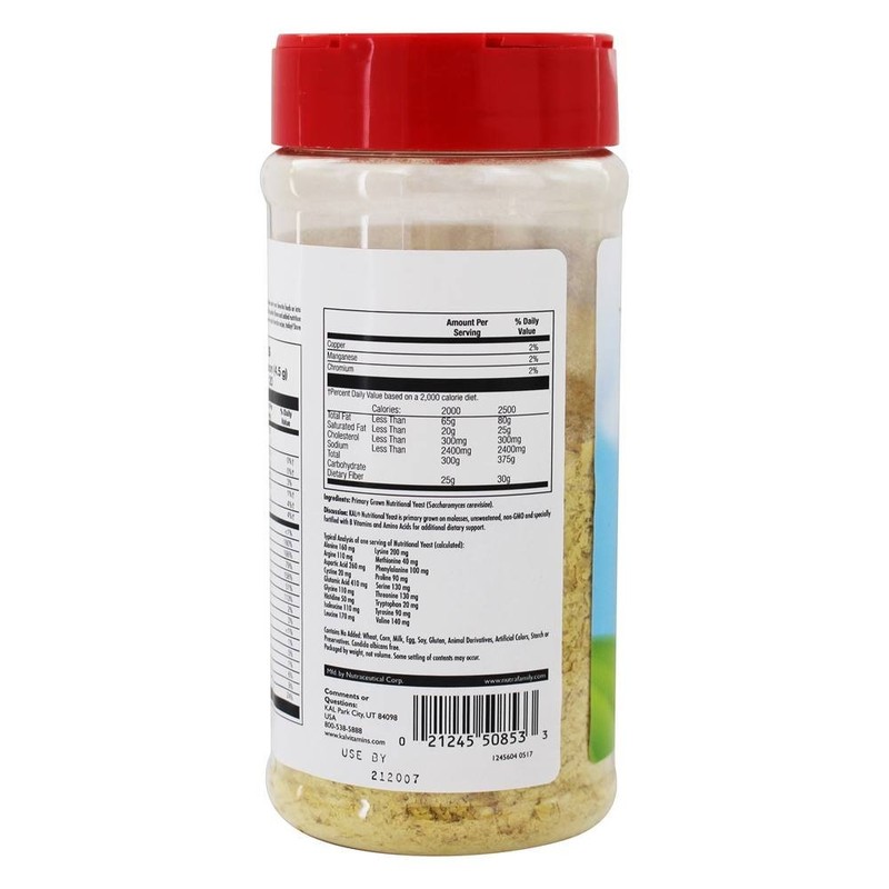 Kal Nutritional Yeast Flakes, 3.1 Ounce