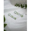 Olive Spot Leopard Paddy Tip, Summer Daily Pistachio Green -