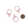 Unbranded Light Pink Enamel Lobster Clasps 35mm x 23mm -