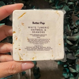 White Tumeric, Oat & Seamoss Nourishing Brightening Soap Bar