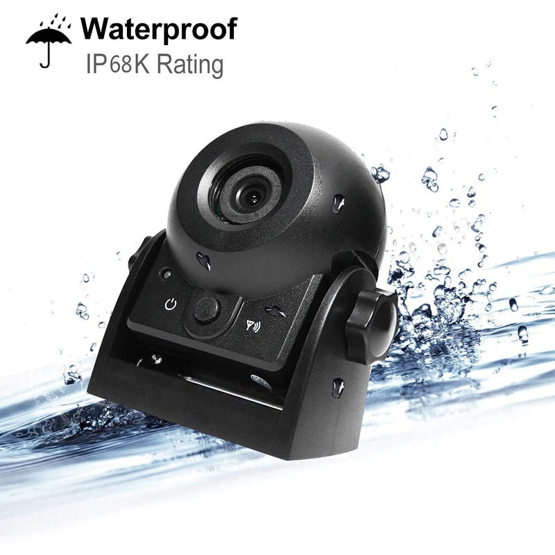 Wireless Backup Dash Cam, MHCABSR WiFi Reversing Camera Work with