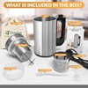 Crayton Nut Milk Maker Machine with Built-in Strainer, 51oz/ 1.5L
