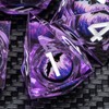 KERWELLSI Float Beholder Eye Resin DND Dice Set with Gift