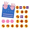Felt Number Board, Creative Number Counting Learning Board, DIY Sensory