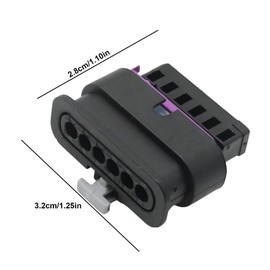 HAFRILY Rear Tail Light Connector Plug for BWM Mini 61132359993 Compatible with BWM 1 2 3 4 Series Mini F55 F56 R52 R55 R56 R57 R60 Rear Tail Light Wiring Connector Plug Replacement