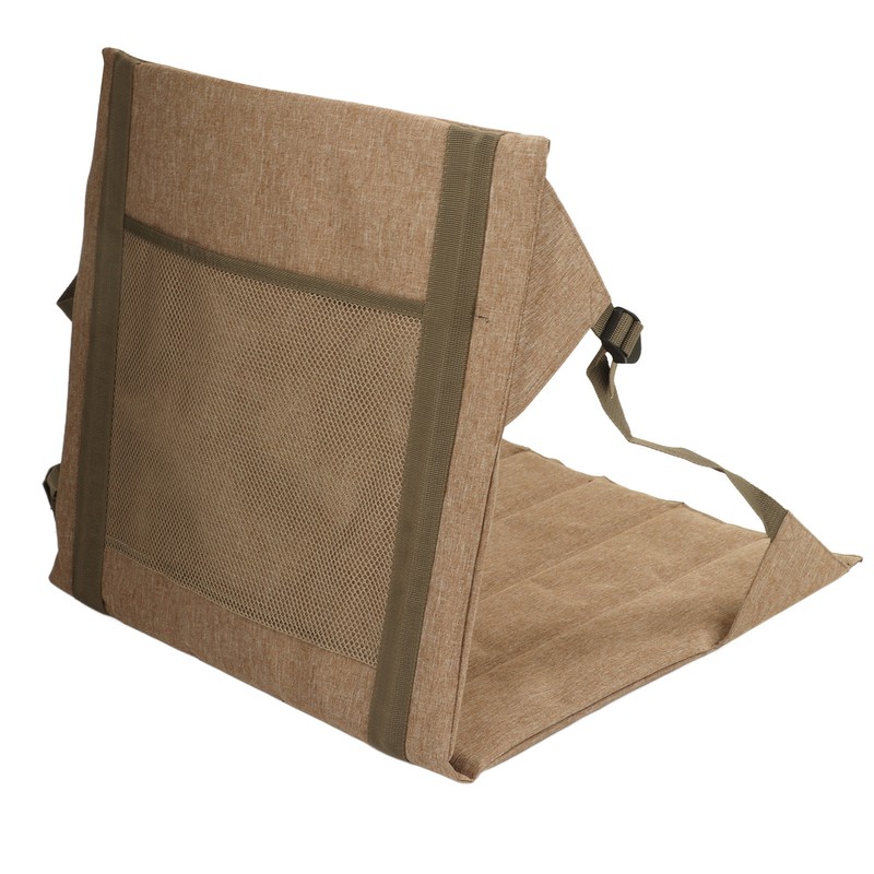 Folding Stadium Cushion 600D Oxford Cloth with Backrest Portable Stadium