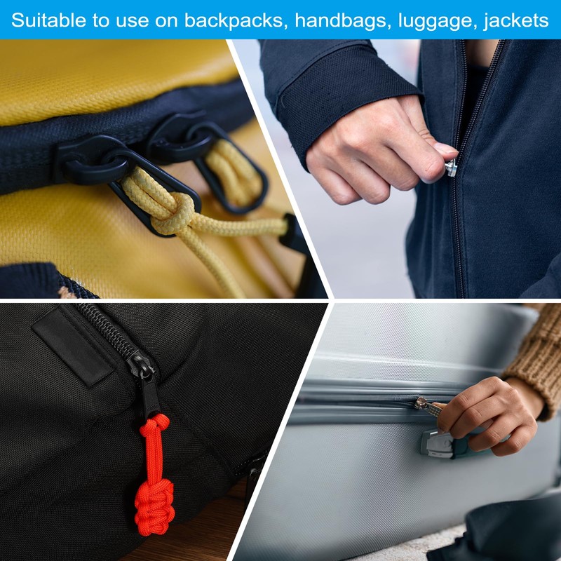 PATIKIL Zipper Pulls Replacement, 10 Pack Extension Cord Handle Fix