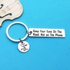 Ximalun Drive Safe Keyring New Driver Gifts Keep Your Eyes