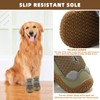 Hcpet Dog Boots Paw Protector, Anti-Slip Breathable Dog Shoes for