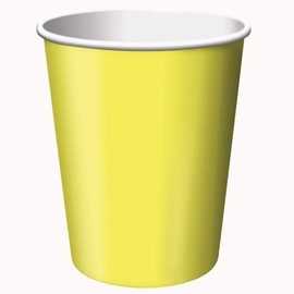 Mimosa (Light Yellow) 9 oz. Paper Cups (24)