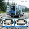 HECASA Rear Sill Plate Compatible with 2015-2023 Ford Transit 150