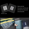 CARURLIFF 1 Pairs Shower Caddy Adhesive Relacement Sticker for Bathroom