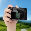 Haoge Metal Square Lens Cover for RICOH GRIIIX, GR3X and