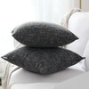 Kevin Textile Soft Pillow Covers Faux Linen Square Decorative Cushion