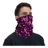Bufanda De Cinta Morada Con Estampado De Mariposas, Multifun