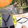 UpWallYoga Heavy Duty Hands-Free Service Dog Leash - 10ft Double-Layered