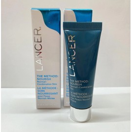 Lancer 2 x Lancer The Method NOURISH 0.25oz/7.5mL Face Moisturizer Travel Size NIB