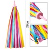 Berglink 1 Pair Children's Bicycle Streamers, Handlebar Colourful Bands Streamer,
