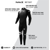 Hurley Mens Wetsuit - Fusion 302 3/2MM Long Sleeve Full