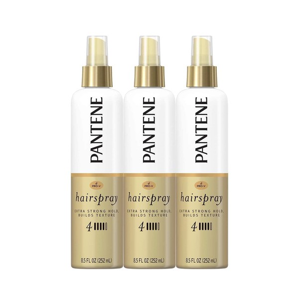 Pantene Hairspray Non-aerosol, Extra Strong Hold, Pro-V Level 4, Texture