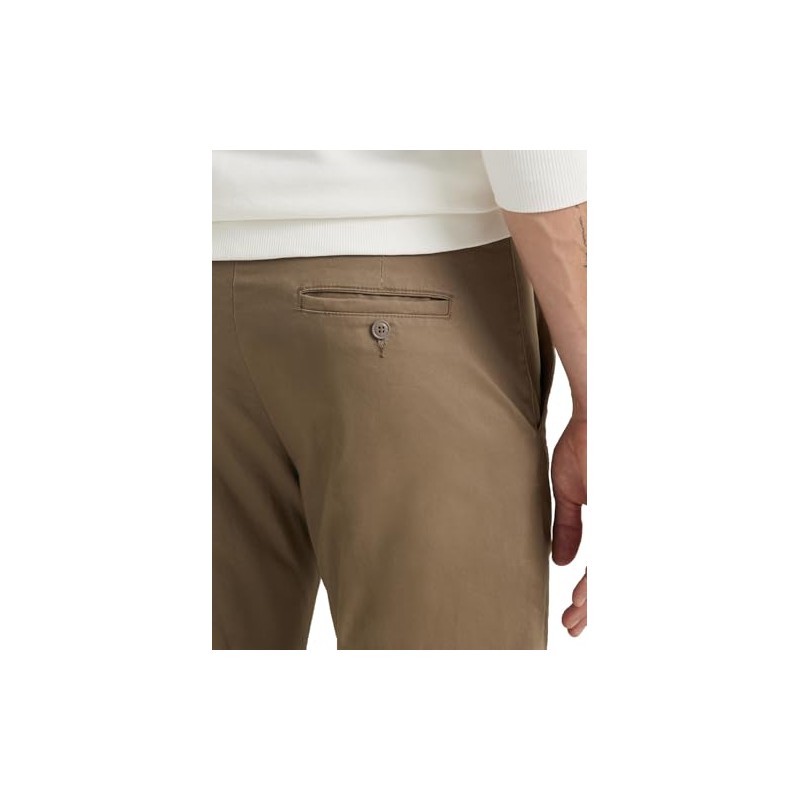 Lee Men's Extreme Comfort Khaki Casual Pants, Wood Spice, 38W