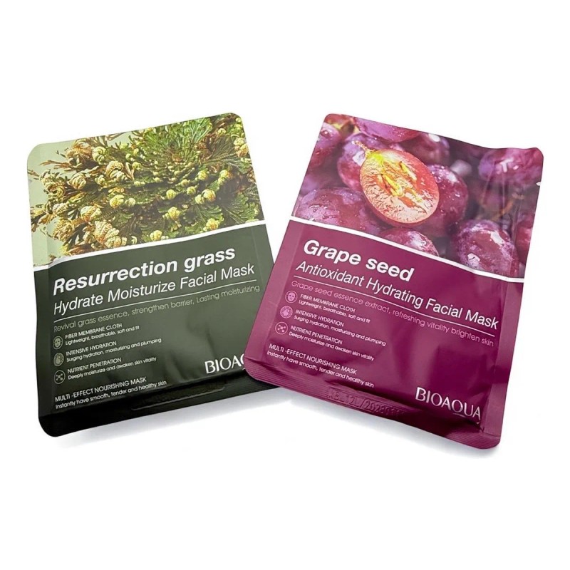 Mascarillas Bioaqua 24pz Probioticos