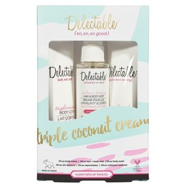 Delectable by Cake Beauty Triple Coconut Cream Dream Regime, 6 fl. oz.