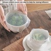 Silicone Bowl Lids with 3 Different Size, Reusable Suction Seal