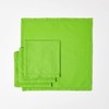 HOMESCAPES - Set of 4 - Napkins - Lime Green