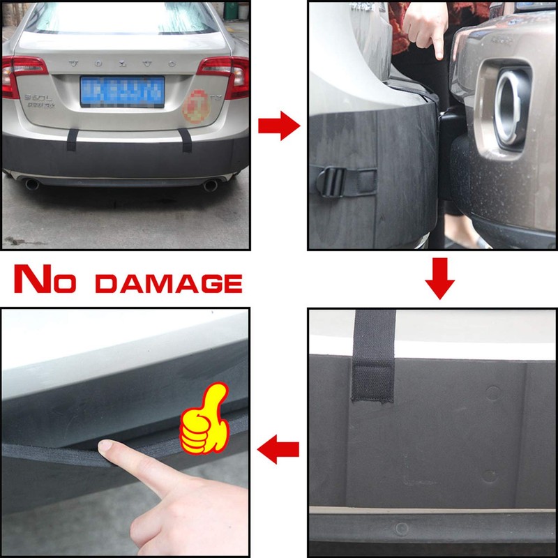 Universal Car Bumper Protector Guard, Rear Bumper Protector for Cars