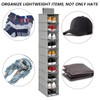 2Pcs Hanging Shoe Storage 10-Shelf Hanging Shoe Racks Heavy Duty