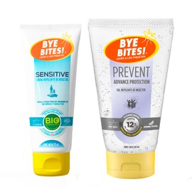 Duopack Repelente de Mosquitos 1 Repelente Prevent Gel 150ml + 1 Repelente en Crema Sensitive 75g