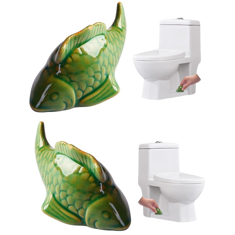 Fish Toilet Floor Bolt Caps, Ceramic Fish Toilet Bolt Covers,
