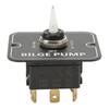 Bilge Pump Control Switch Aluminum Lighted Automatic Off Manual Panel