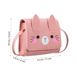 Healvian 2 Pcs Cute Bunny Bags Adorable Rabbit Crossbody Purse for Comfortable Shoulder Strap for Teen Durable Design for Everyday Use