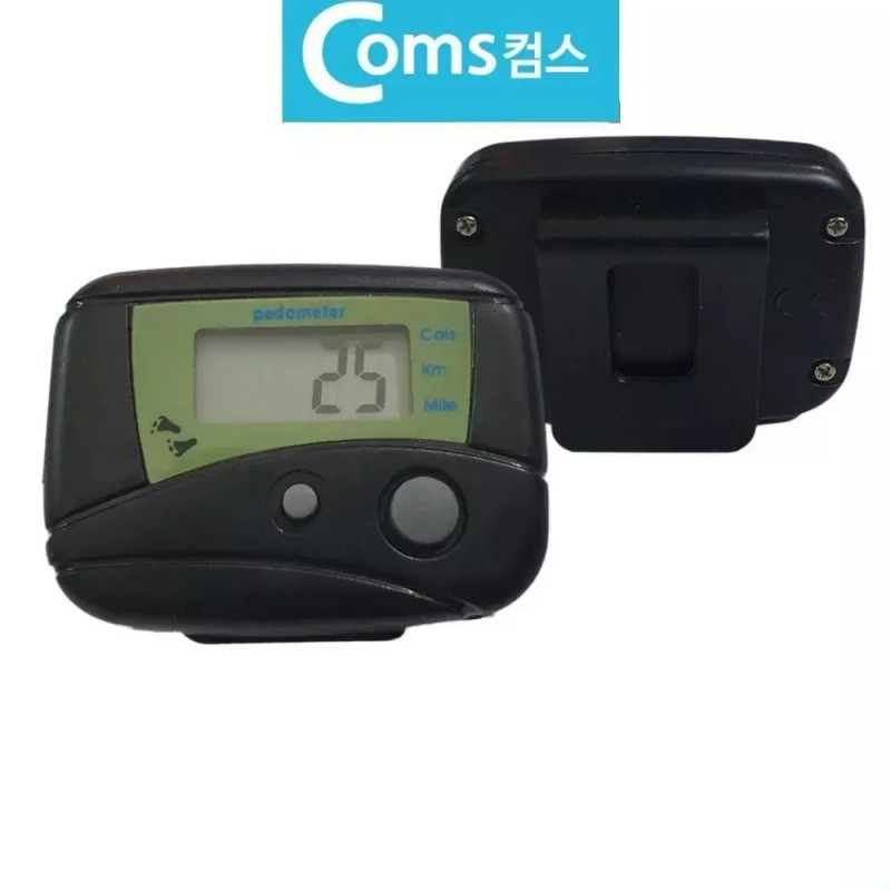 칼로리 만보기 표시기 이동거리 만보계 디지털 Km Calorie Pedometer Distance