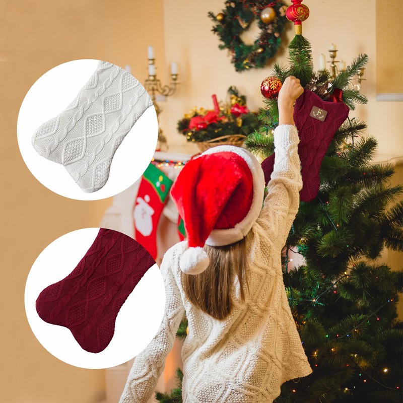 Della Stella Knitted Christmas Stocking for Dogs, Cats & Pets