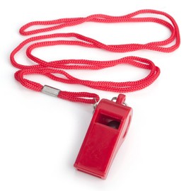 GOGO Whistle with Lanyard, Sporting Coach Whistle, Safety Whistle, Emergency Survival Whistle
