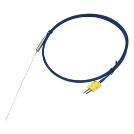 As One K Thermocouple (Sheath Type) KTO-10150C φ0.04 x 5.9 inches (1 x 150 mm) (-50°C to 650°C) /3-1561-03