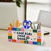 Kids Classroom Book Lover Pen Pencil Holder for Desk Accessories