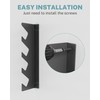 JivaJot Garage Tool Organizer Wall Mount, Shed Yard Tool Organizer