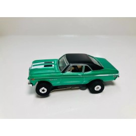 Auto World '69 CHEVY  YENKO  NOVA SS -Green/Black run on AFX, AURORA T-JET, New