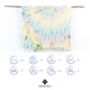Hencely Tie Dye Beach Towel, 37 x 68 Inches, 100%