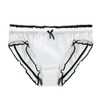 LingDooo - Calzoncillos de Seda Pura para Mujer, con Varios