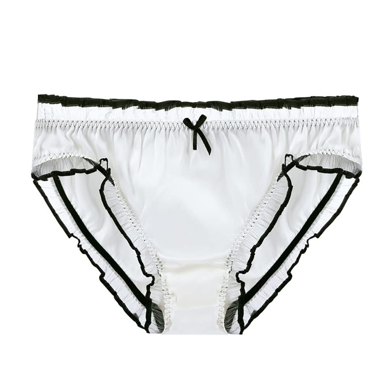 LingDooo - Calzoncillos de Seda Pura para Mujer, con Varios