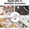 HapSmile Drawer Dividers for Clothes, Adjustable Drawer Organizer