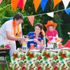 PHOGARY 3 Pieces Tablecloths for Hawaiian Party Decoration, Luau Party