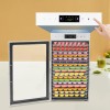 Unbranded Stainless Steel Food Dehydrator with 18 Trays for Fruits