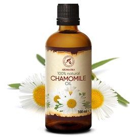 Chamomile Oil 100 ml - Chamomilla - Natural Chamomile Oil - Carrier Oil - Base Oil - Care for Face - Nails - Hands - Hair - Massage - Body Care